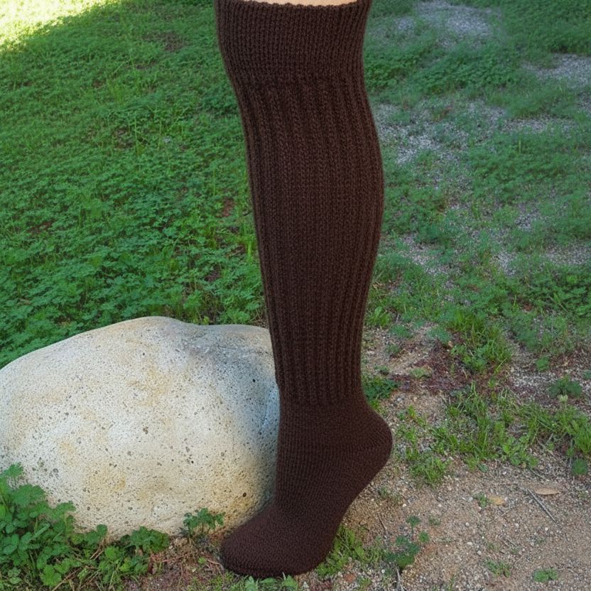 Knee-Hi Alpaca Socks